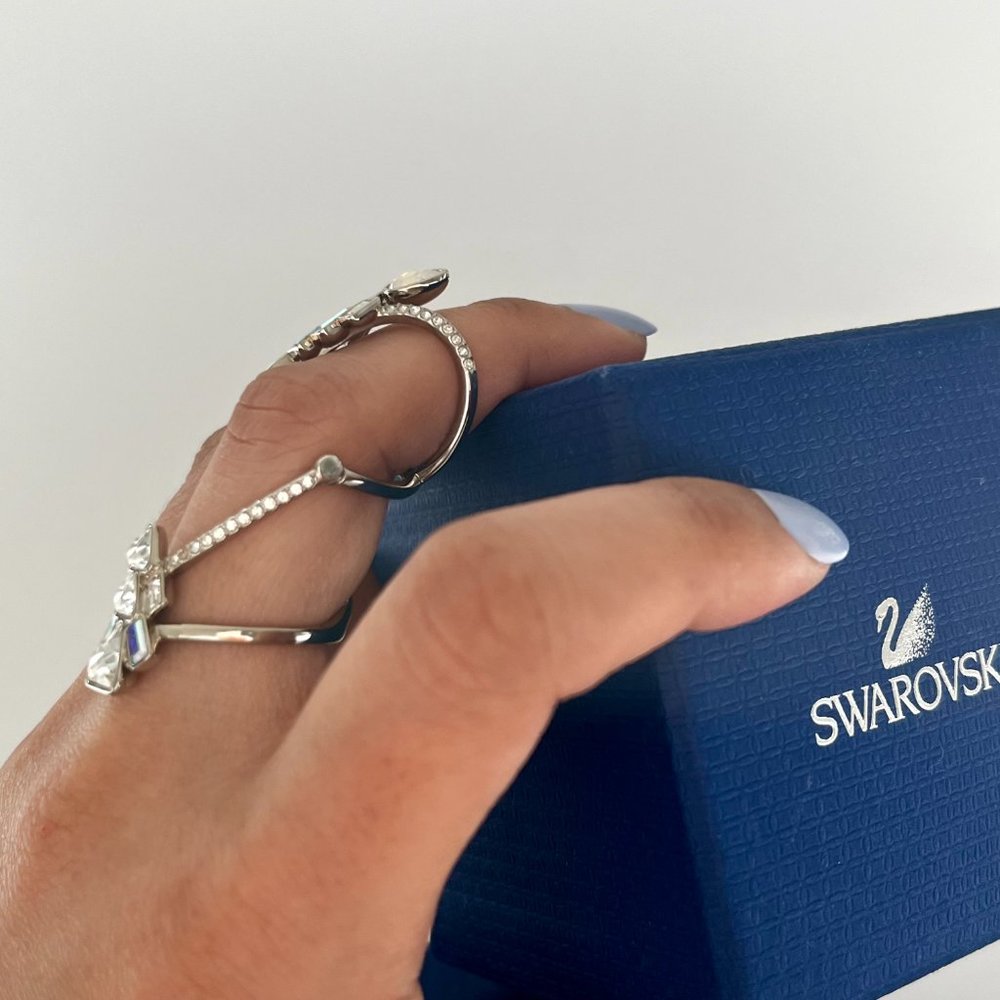 SWAROVSKI Crystal Festivity Long Ring (Size 55, US 6.75) - Picture 13 of 14